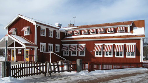 Vinterbild på Söderås skola.